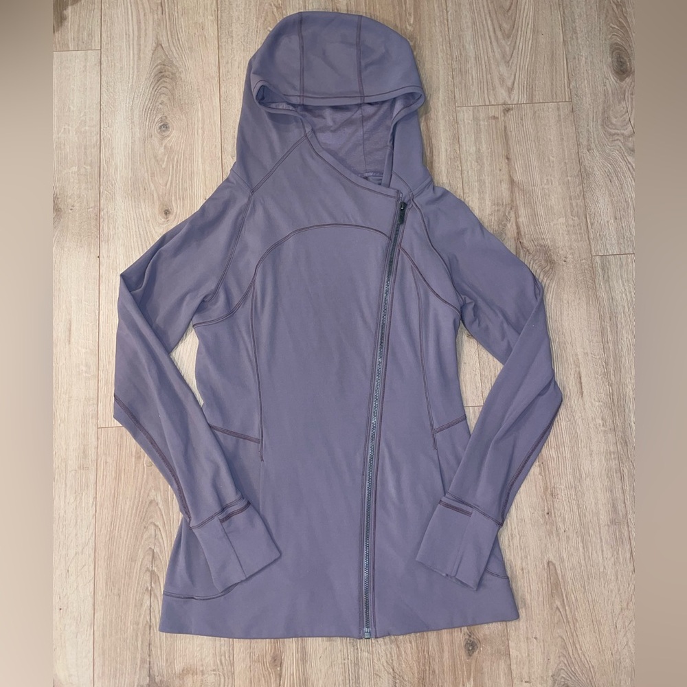 Purple lululemon zip up jacket